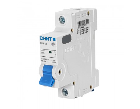 Автоматичний вимикач CHNT NXB-63 1P C6, 6A