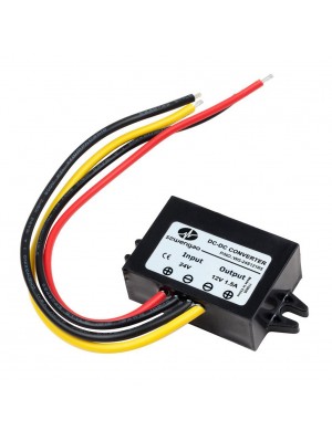 Преобразователь авто инвертор DC/DC 24V-12V 1.5A, IP67, 18W