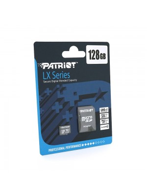 Карта памяти Patriot LX  microSDHC Class 10 UHS-I, 128GB