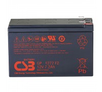 Акумуляторна батарея CSB EVX1272, 12V 7,2Ah (151х65х100мм) 2,55кг 