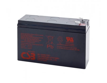 Акумуляторна батарея CSB HR1224WF2, 12V 6.5AH (151х51х94мм)