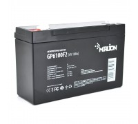 Акумуляторна батарея MERLION AGM GP610F2 6 V 10Ah (150 x 50 x 95 (100)) 