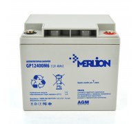 Акумуляторна батарея MERLION AGM GP12400M6 12 V 40 Ah ( 196 x 165 x 175  ) 