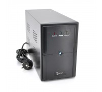 ИБП Ritar E-RTM600L-U (360W) ELF-L, LED, AVR, 2st, USB, 2xSCHUKO socket, 1x12V7Ah, металлический Case (370*130*210) 4,8 кг (310*85*140)