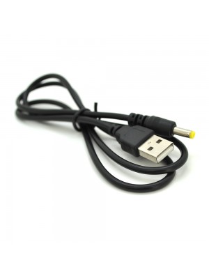 Кабель для планшета USB2.0(M)=> 4.0/1.7mm(M), 0,7м, Black, OEM