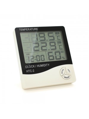 Цифровий ЖК термометр двухрежимний HTC-2