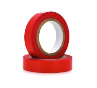 Ізолента Ninja 0,15 * 15мм * 10м (червона), діапазон робочих температур: від - 10 ° С до + 80 ° С, висока якість !!! 10 шт. в упаковці, ціна за упак.