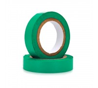 Ізолента Ninja 0,15 * 15мм * 10м (зелена), діапазон робочих температур: від - 10 ° С до + 80 ° С, висока якість !!! 10 шт. в упаковці, ціна за упак.
