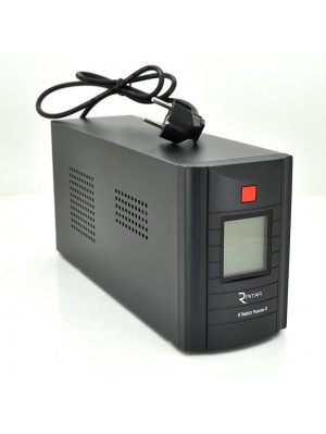 ИБП Ritar RTM800 (480W) Proxima-D, LCD, AVR, 2st, 2xSCHUKO socket, 1x12V9Ah, металлический Case (325х100х150)