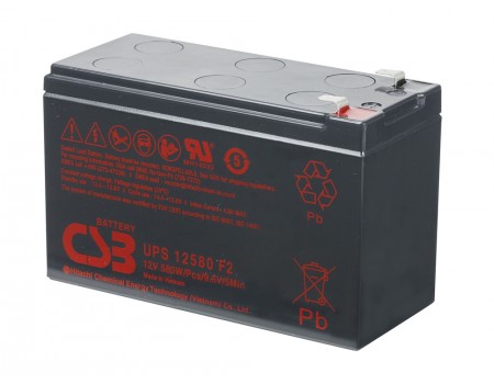 Акумуляторна батарея CSB UPS12580, 12V 10,5Ah (151х65х99мм)