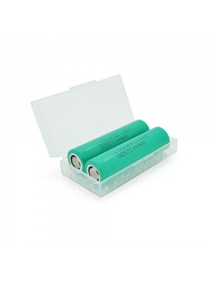 Аккумулятор 18650 Li-Ion LG LGDBHB21865, 1300mAh, 30A, 4.2/3.7/2.5V, GREEN, PVC BOX, 2 шт в упаковке, цена за 1 шт