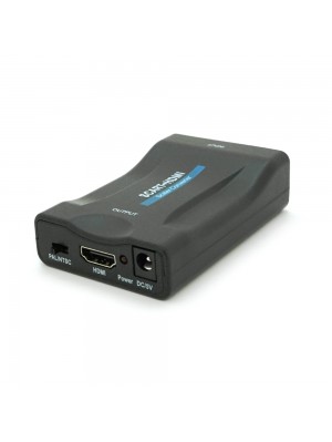 Конвертер SCART (мама) на HDMI (мама), 5V / 2A, Black