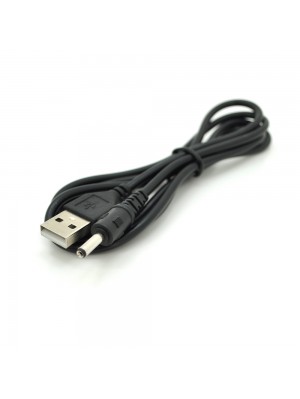 Кабель для планшета USB2.0(M)=> 3.5/1.35mm(M), 0,7м, Black, OEM