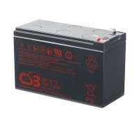 Аккумуляторна батарея CSB GP1272F2, 12V 7,2Ah (25W) (151х65х100мм) 1.9кг /420