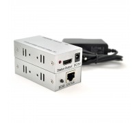 Одноканальний активний подовжувач HDMI сигналу по UTP кабелю. Дальність передачі: до 60метров, cat5e / cat6e 1080P / 3D