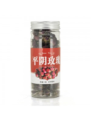 Китайский цветочный чай Pingyin Rose Tea (бутоны розы), 50g (Стеклянная капсула), цена за капсулу,