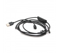 2  in 1 MicroUSB/PC HD эндоскоп YT-En-2HW, мягкий провод, 1м