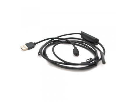 2  in 1 MicroUSB/PC HD эндоскоп YT-En-2HW, мягкий провод, 1м