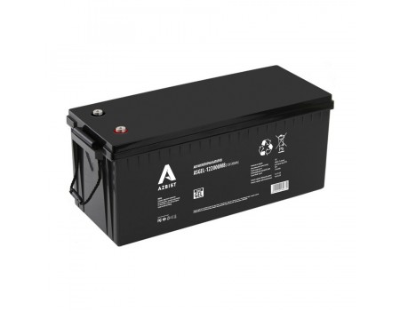 Акумулятор AZBIST Super GEL ASGEL-122000M8, Black Case, 12V 200.0Ah ( 522 x 240 x 219)