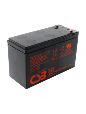 Акумуляторна батарея CSB GPL1272F2, 12V 7,2Ah (151х65х100мм) 2,63кг 
