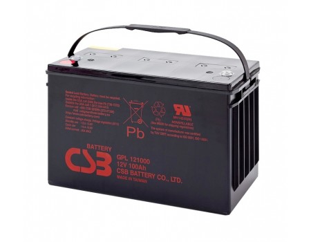 Акумуляторна батарея CSB GPL121000, 12V 100Ah (343х168х215 (220)