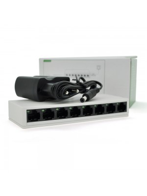 Комутатор PIX-LINK LV-SW08 8 портів Ethernet 10/100 Мбіт / сек 