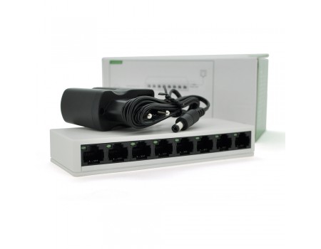 Комутатор PIX-LINK LV-SW08 8 портів Ethernet 10/100 Мбіт / сек