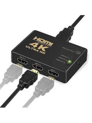 Пасивний HDMI свіч з пультом дистанційного керування IR, 1080р, 1,4 версія, 1 => 3 порту
