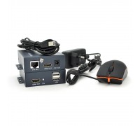 Одноканальний активний подовжувач HDMI сигналу по UTP кабелю. Дальність передачі: до 100 метрів, cat5e / cat6e 1080P / 3D. Управління через USB