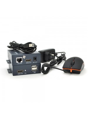 Одноканальний активний подовжувач HDMI сигналу по UTP кабелю. Дальність передачі: до 100 метрів, cat5e / cat6e 1080P / 3D. Управління через USB