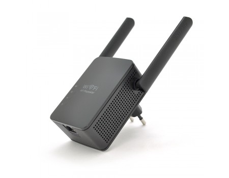 Підсилювач WiFi сигналу з 2-ма вбудованими антенами LV-WR13, живлення 220V, 300Mbps, IEEE 802.11b / g / n, 2.4-2.4835GHz