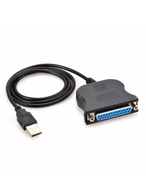 Кабель / перехідник USB> LPT IEEE 1284 25 pin, 1.5m