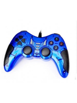 Геймпад провідний для ПК U-900 USB 2.0 DualShock (Blue)