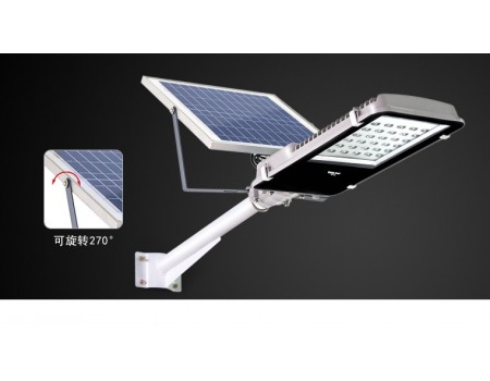 Лампа вулична  Zuke ZK7102 з сонячною панелю LED 30 Вт, СП 20 Вт, АКБ 10000 мА (523*160*380) 6,6 кг, кріплення в комплекті