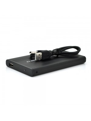 Карман ShuoLe-U35E-SATA, 2,5 "алюмінієвий корпус, інтерфейс USB2.0 SATA, Black