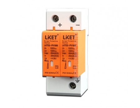 Фотогальванічний захист від перенапруги постійного струму LKTD2 - PV1000, 40kA