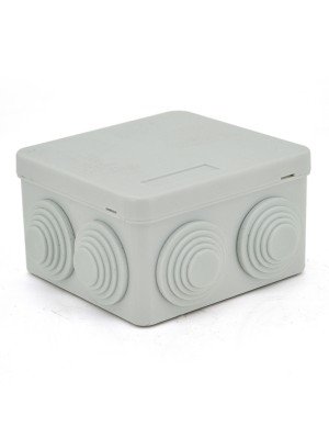 Коробка розподільна зовнішня YOSO Т40 85х85х50 IP55 колір білий  (85*85*50)0