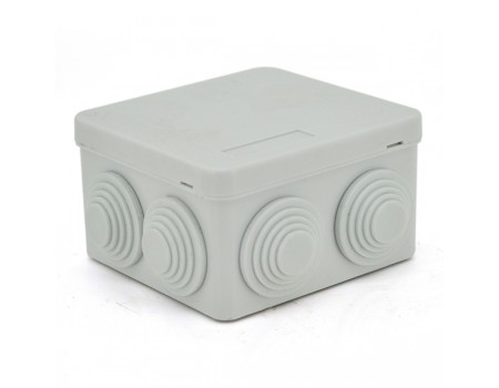 Коробка розподільна зовнішня YOSO Т40 85х85х50 IP55 колір білий  (85*85*50)0