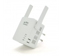 Підсилювач WiFi сигналу з 2-ма вбудованими антенами LV-WR05U, живлення 220V, 300Mbps, IEEE 802.11b / g / n, 2.4GHz