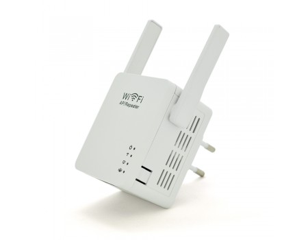 Підсилювач WiFi сигналу з 2-ма вбудованими антенами LV-WR05U, живлення 220V, 300Mbps, IEEE 802.11b / g / n, 2.4GHz