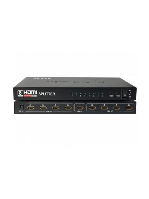 Активний HDMI спліттер 1 => 8 портів, 4K X 2K, 1080р, 1,4 версія