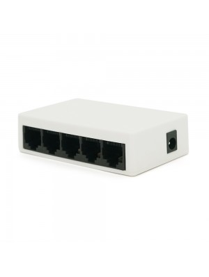 Комутатор Merlion MS1005 5 портів Ethernet 10/100 Мбіт/сек. DC 5V. Блок живлення 5V у комплекті 40