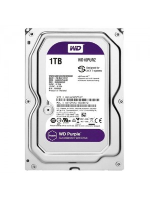 Жесткий диск Western Digital Purple 1TB 64MB 5400rpm WD10PURZ 3.5 SATA III