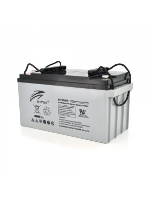 Акумуляторна батарея AGM RITAR HR12240W, Gray Case, 12V 65.0Ah ( 350 х 167 х 182 (182 ) 19.50 kg 