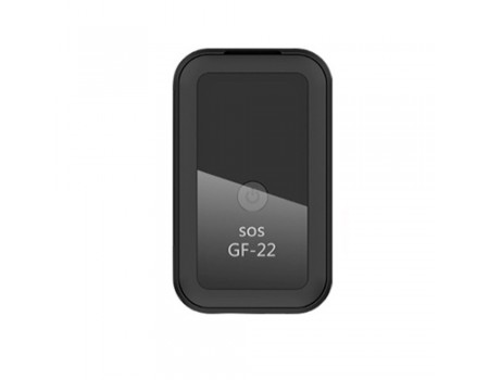 GPS трекер GF-22+WiFi, точность позиционирования GPS: 10m, 42x26x15mm