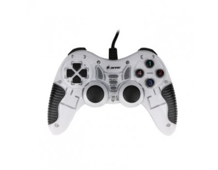 Геймпад проводной для ПК U-900 USB 2.0 DualShock (White)