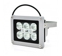 Прожектор направленный с сумеречным датчиком YOSO 12V 10W, 8LED, IP66, угол обзора 60°, дальность до 30м, 113*86*63мм, BOX