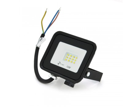 Прожектор SLIM LED RITAR RT-FLOOD10A, 10W, 12xSMD2835, IP65, 1000Lm, 6500K (100%), PF>0.9  Ra>70, 80*90*25mm