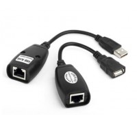 Подовжувач USB 2.0 сигналу по F / UTP до 50 метрів, RJ-45 to AM + RJ-45 