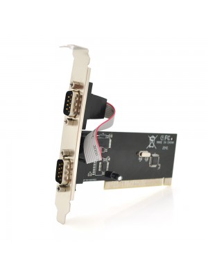 Контроллер PCI=>RS232(9Pin)+RS232(9Pin), 2 порта, TX382B-2S, BOX